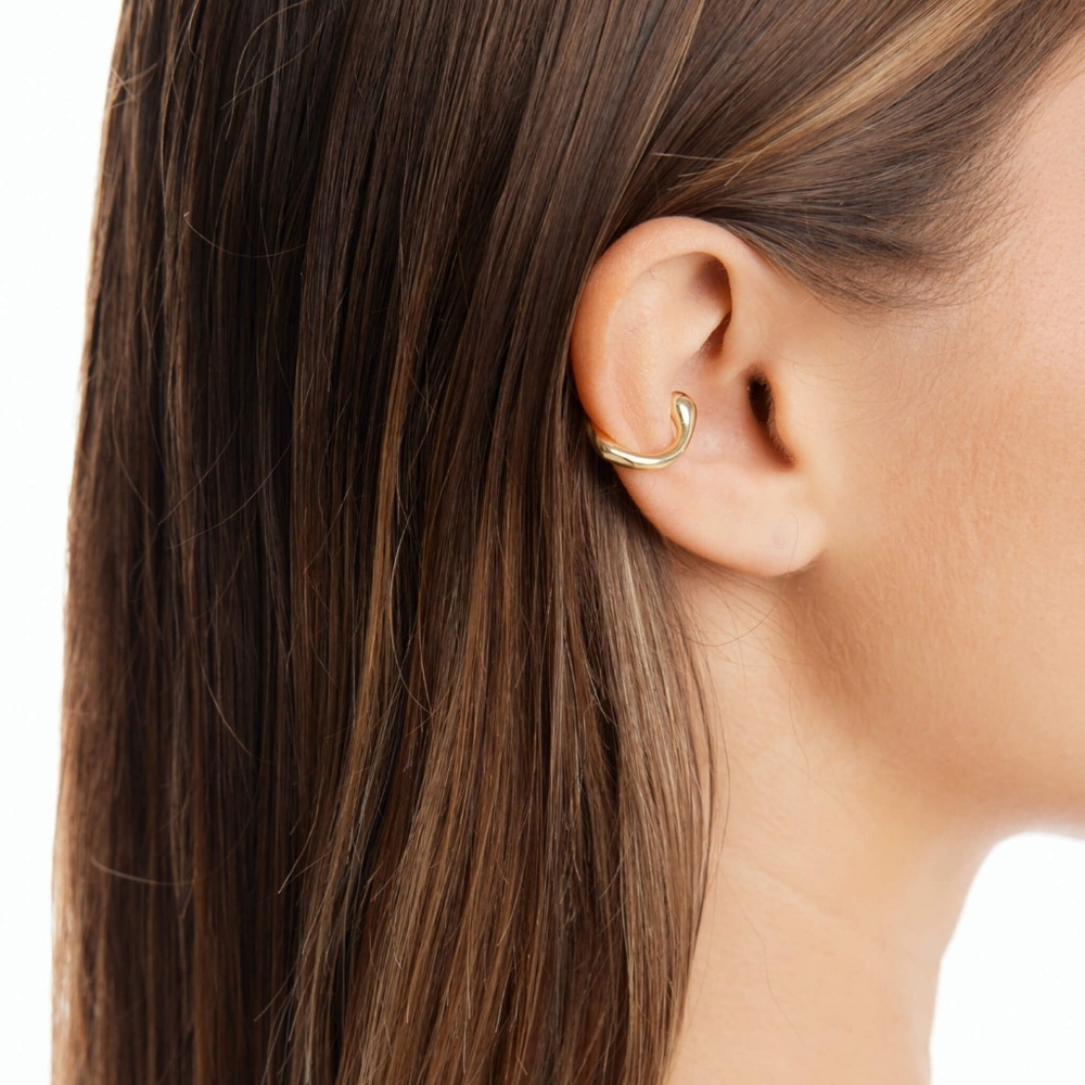 Ear Cuff Gold Tone